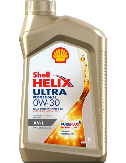 Моторное масло SHELL 5W30 HELIX ULTRA PROFESSIONAL AV-L, 1л